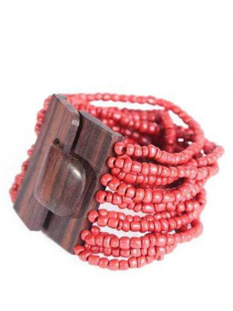 bracciale_fibbia_legno_e__0.webp Bracciale Fibbia legno e perline di vetro elasticizzato
