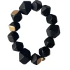 Bracciale legno Swarna metallic