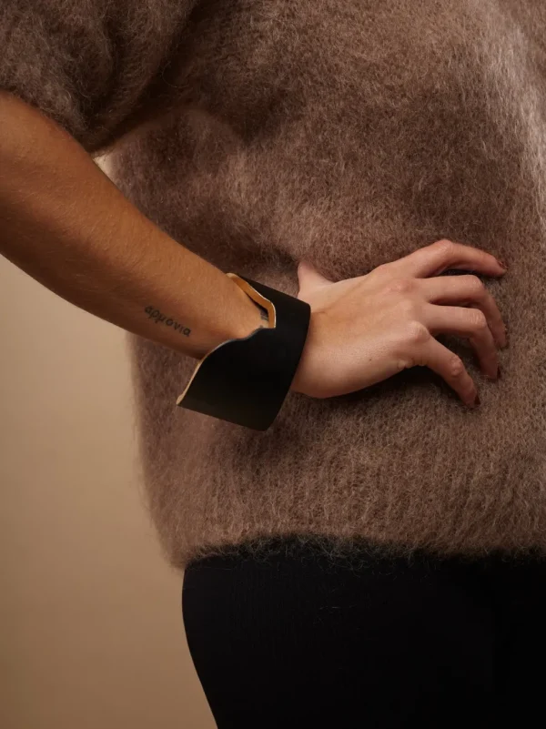 Bracciale rigido legno Line