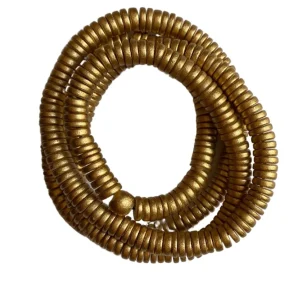 Bracciale Rory legno elastico metallic