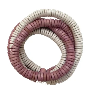 Bracciale Rory legno elastico metallic mix