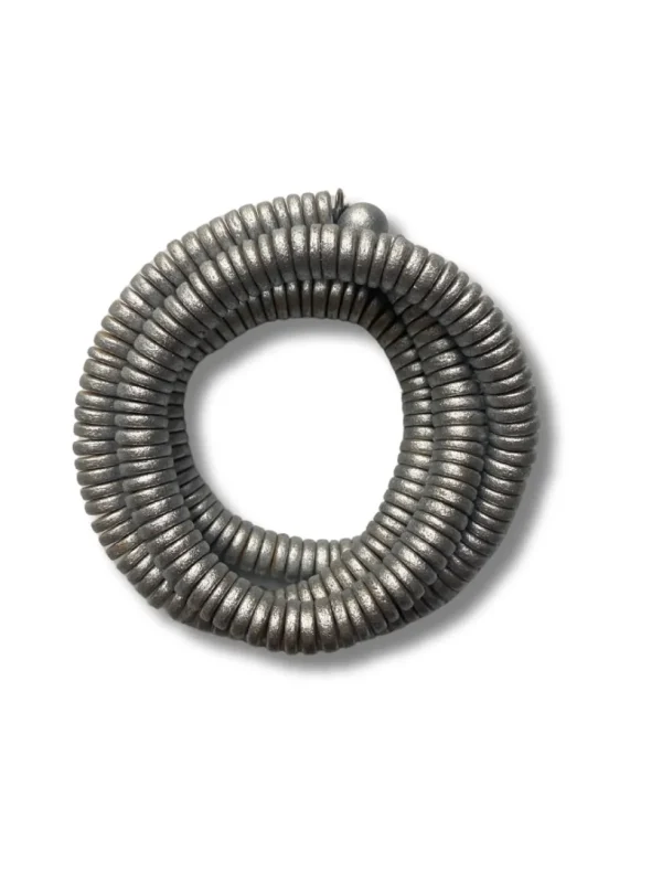 Bracciale Rory legno elastico metallic