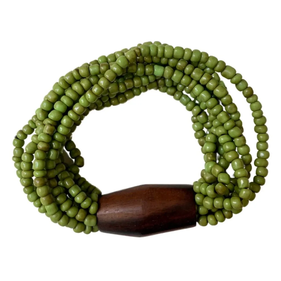 bracciale_vetro_e_legno_e_3.webp Bracciale vetro e legno, elasticizzato Laura