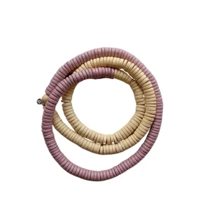 Bracciale/collana corta Rory legno elastico