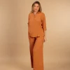 Camicia Rayon Viola