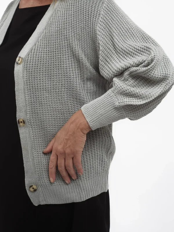 Cardigan corto con bottoni Eleonora
