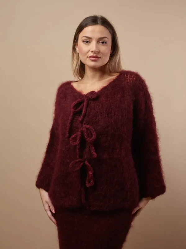 Cardigan kid mohair Bice
