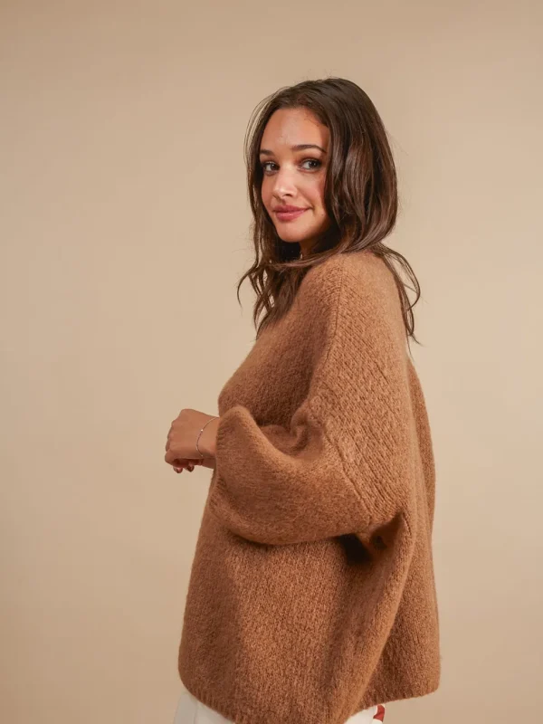 Cardigan kid mohair bottoni Clizia