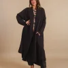 Cardigan lungo cotone Arabella