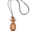 Collana Ananas Metallic legno