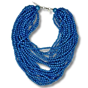 Collana corta Mali legno