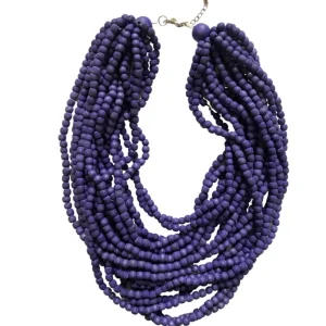 Collana corta Mali legno