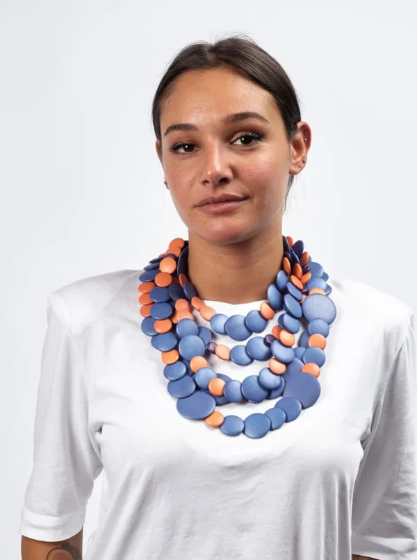 Collana Guinea legno leggera
