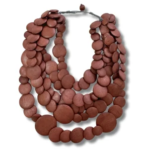 Collana Guinea legno leggera