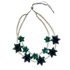 Collana Hawaii legno regolabile
