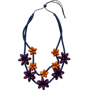 Collana Hawaii legno regolabile