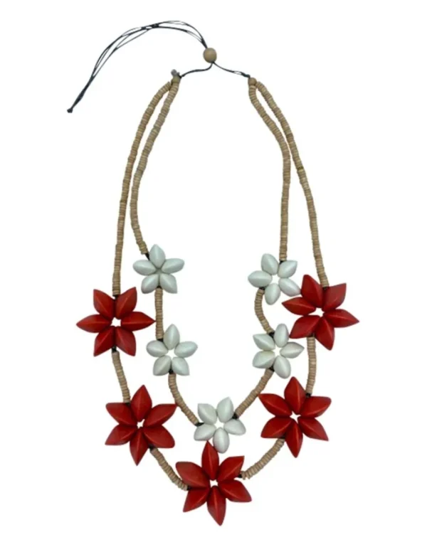 Collana Hawaii legno regolabile