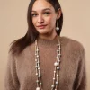 Collana leggera regolabile Charvi metallic