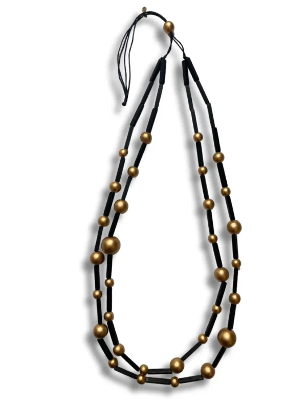 Collana leggera regolabile Charvi metallic