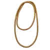 Collana legno Rory metallic lunga