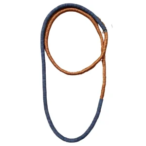 Collana legno Rory metallic mix