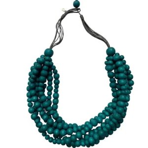 Collana Madagascar legno