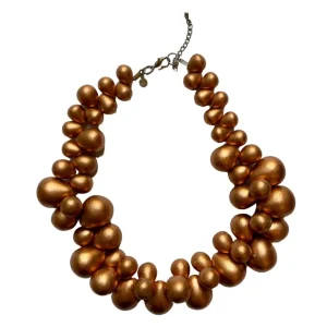 Collana Tibet Metallic legno regolabile