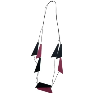 Collana Togo legno lunga