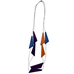 Collana Togo legno lunga