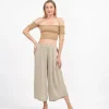 Crop Top elasticizzato Dea