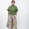 Giacca Camicia cropped collo alla coreana Raissa