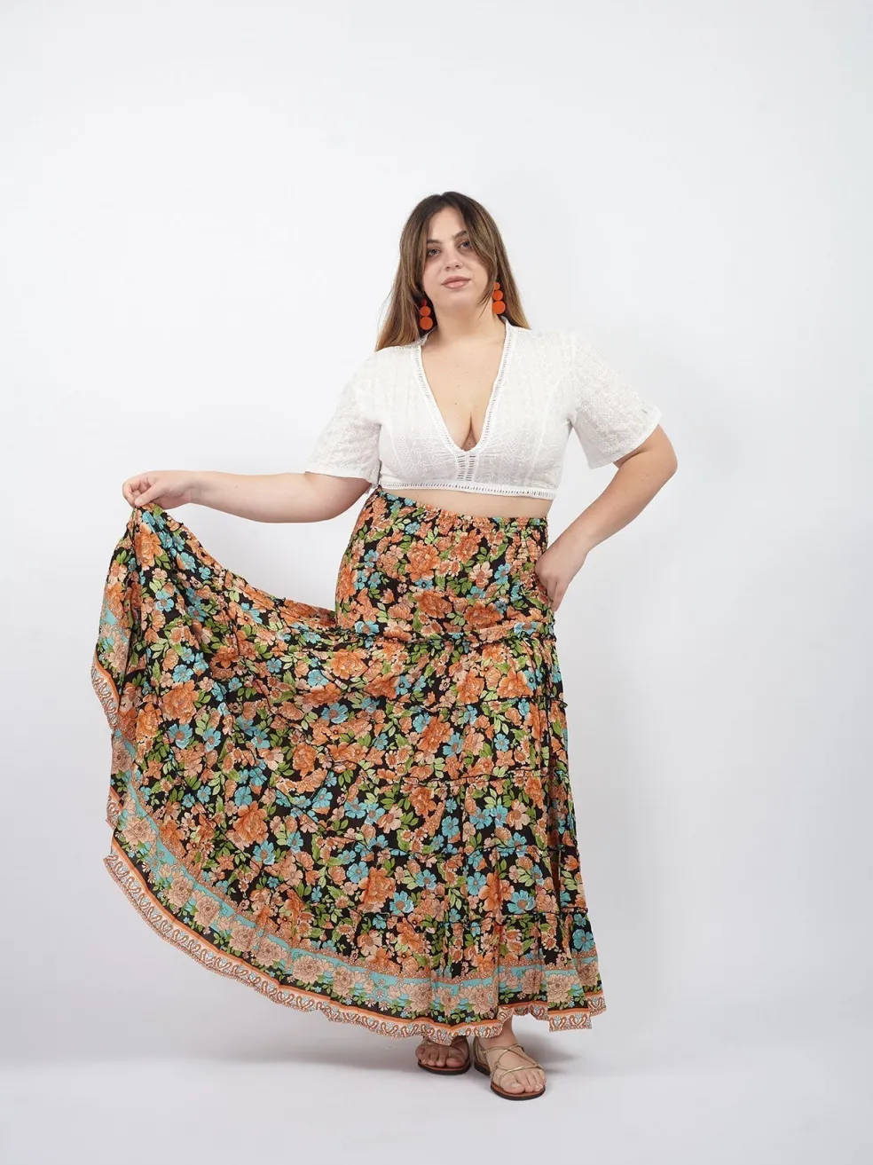 gonna_lunga_boho_con_elas_6.webp Gonna lunga boho con elastico e balze Doroty