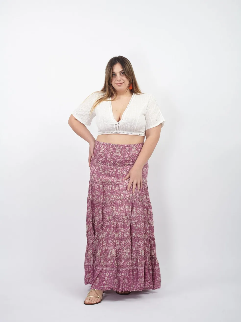 gonna_lunga_boho_con_elas_7.webp Gonna lunga boho con elastico e balze Doroty