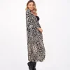 Kimono lungo boho rayon Zazà