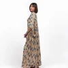 Kimono lungo seta cintura Conny