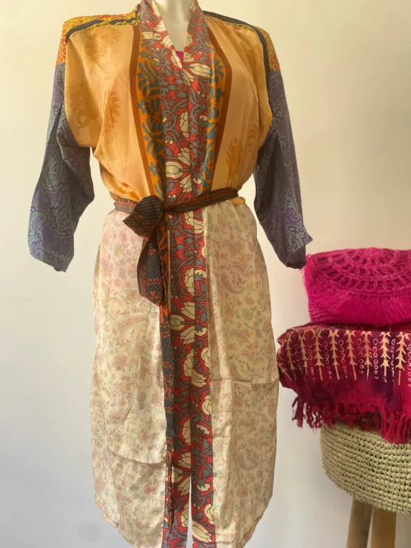 Kimono seta pezzo unico Sheila