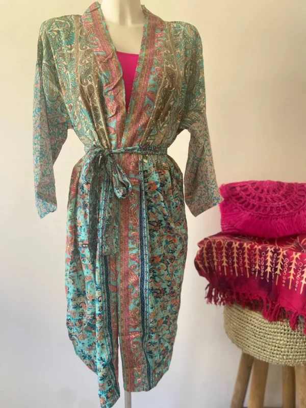 Kimono seta pezzo unico Sheila