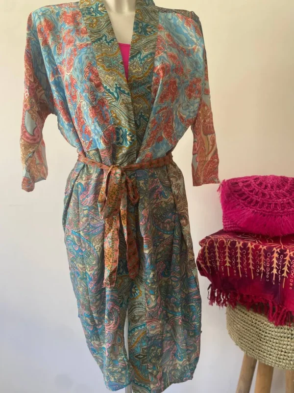 Kimono seta pezzo unico Sheila