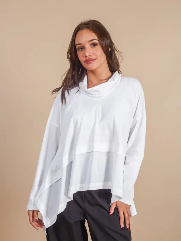 Maglia cotone oversize Cinzia