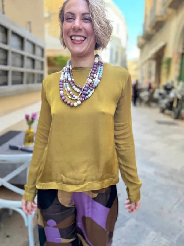 Maglia raso viscosa Mila