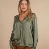 Maglia viscosa con bottoni Nicoletta