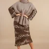 Maglione Lilo collo alto smanicato kid mohair