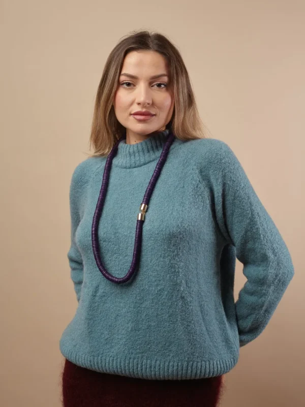 Maglione misto alpaca e lana Lisa