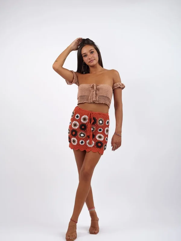 Minigonna Crochet Leila