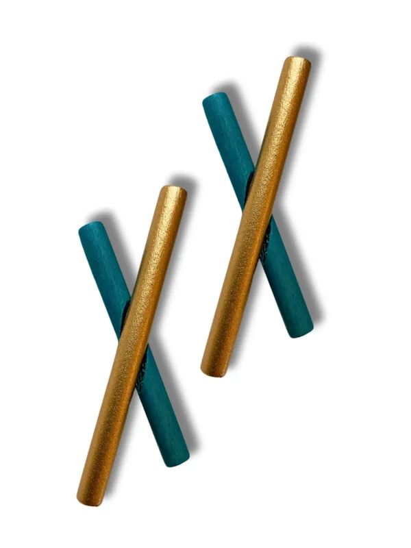 Orecchini a lobo legno Xavia