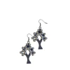 Orecchini Albero Metallic