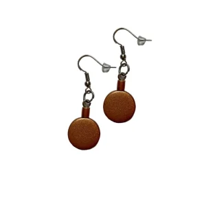 Orecchini Italia Metallic