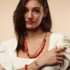 Orecchini legno, Billie, costume jewelry