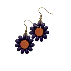 Orecchini legno Blume