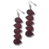 Orecchini legno Drop